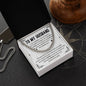 To My Husband | Cuban Link Chain | Father's day