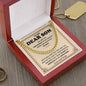 To My Dear Son | Cuban Link Chain | May You Walk In The Light Of Your Potential