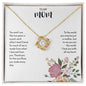 To My Mom | Love Knot Necklace
