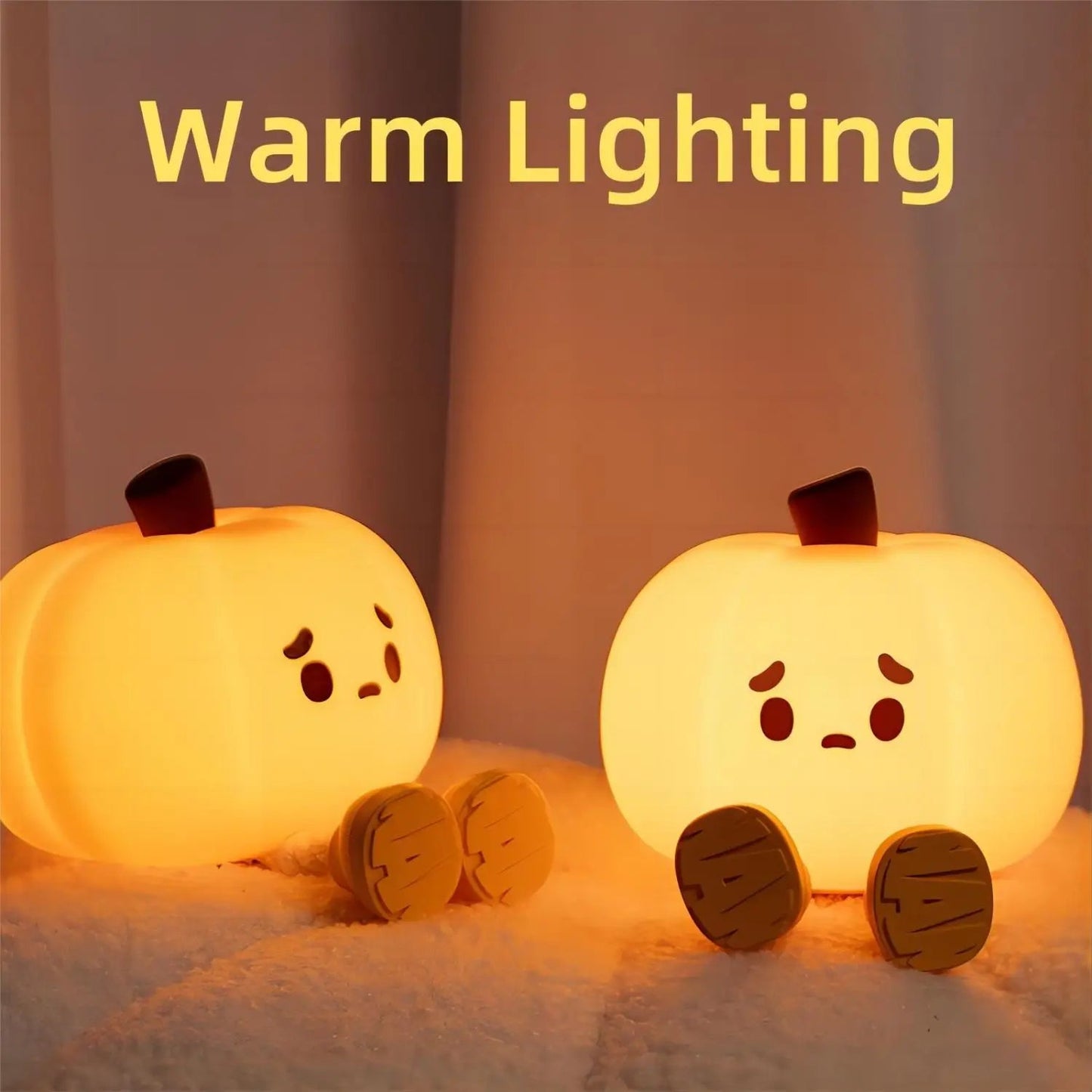Gentle Glow™ Pumpkin Lamp