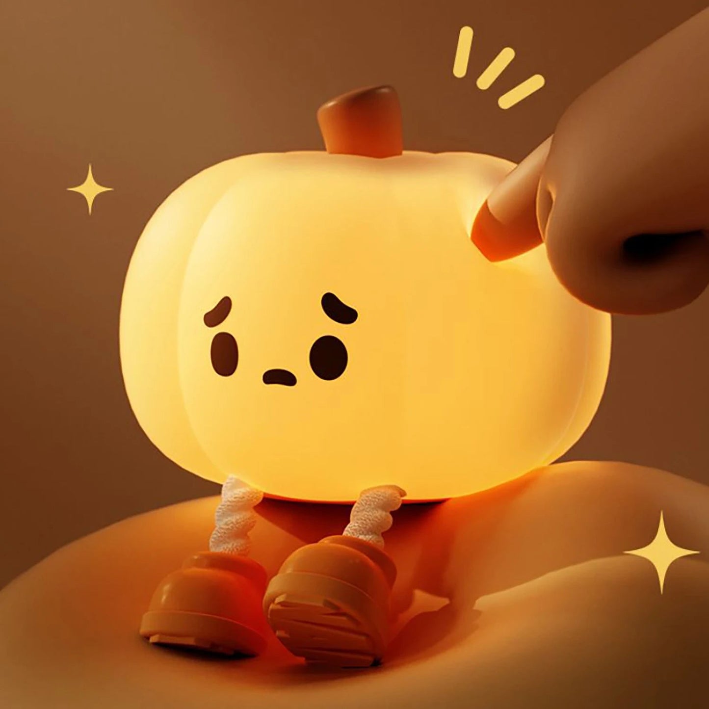 Gentle Glow™ Pumpkin Lamp