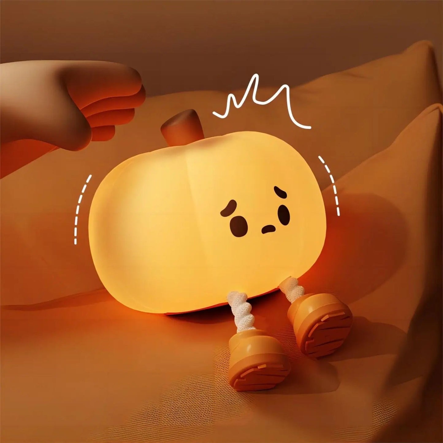 Gentle Glow™ Pumpkin Lamp