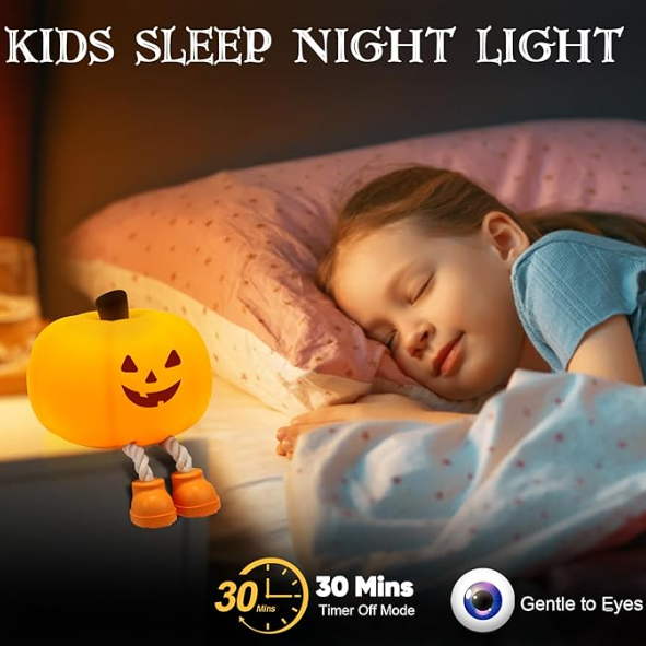 Gentle Glow™ Pumpkin Lamp