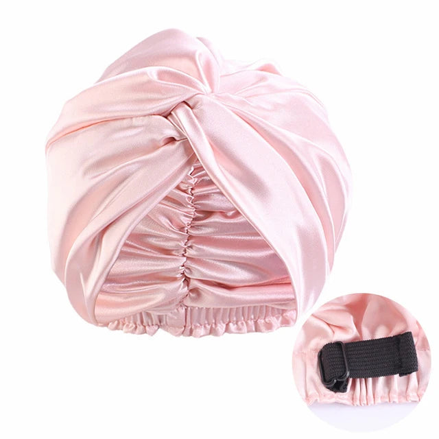SilkyDream Adjustable Satin Bonnet