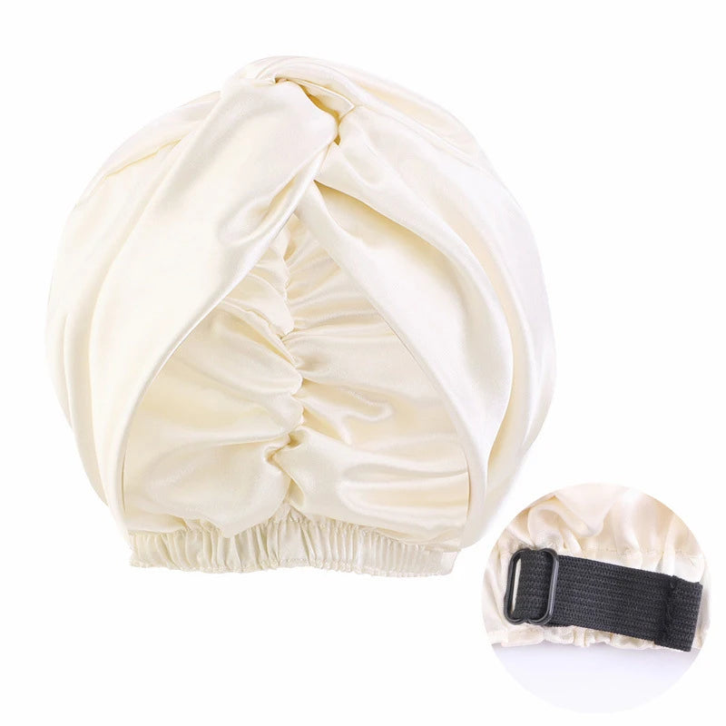 SilkyDream Adjustable Satin Bonnet