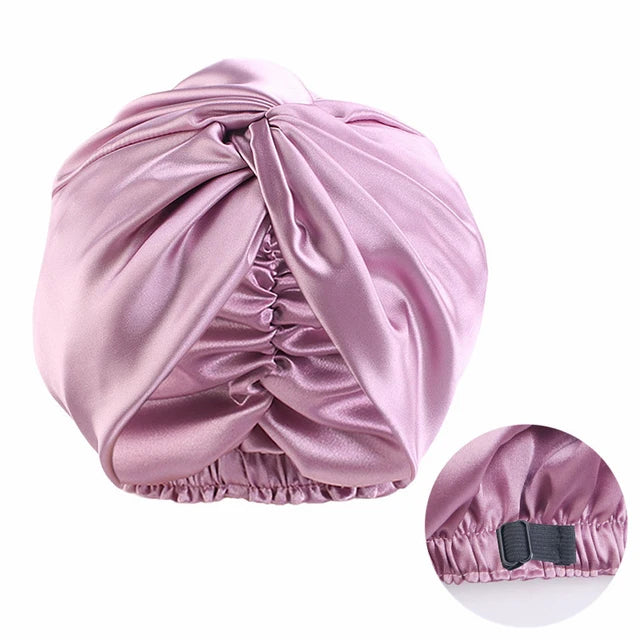 SilkyDream Adjustable Satin Bonnet