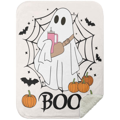 BOO HALLOWEEN BLANKET