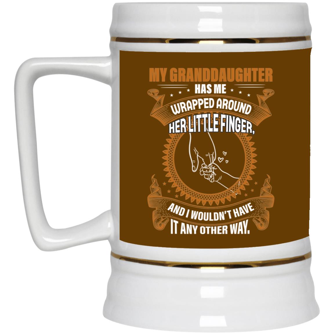 White Ceramic Stein Mug | Beer Mug |