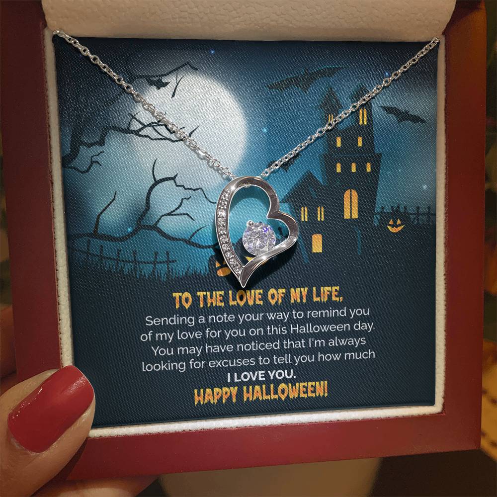 To The Love of My Life | Forever Love Necklace | To My Soulmate | Halloween