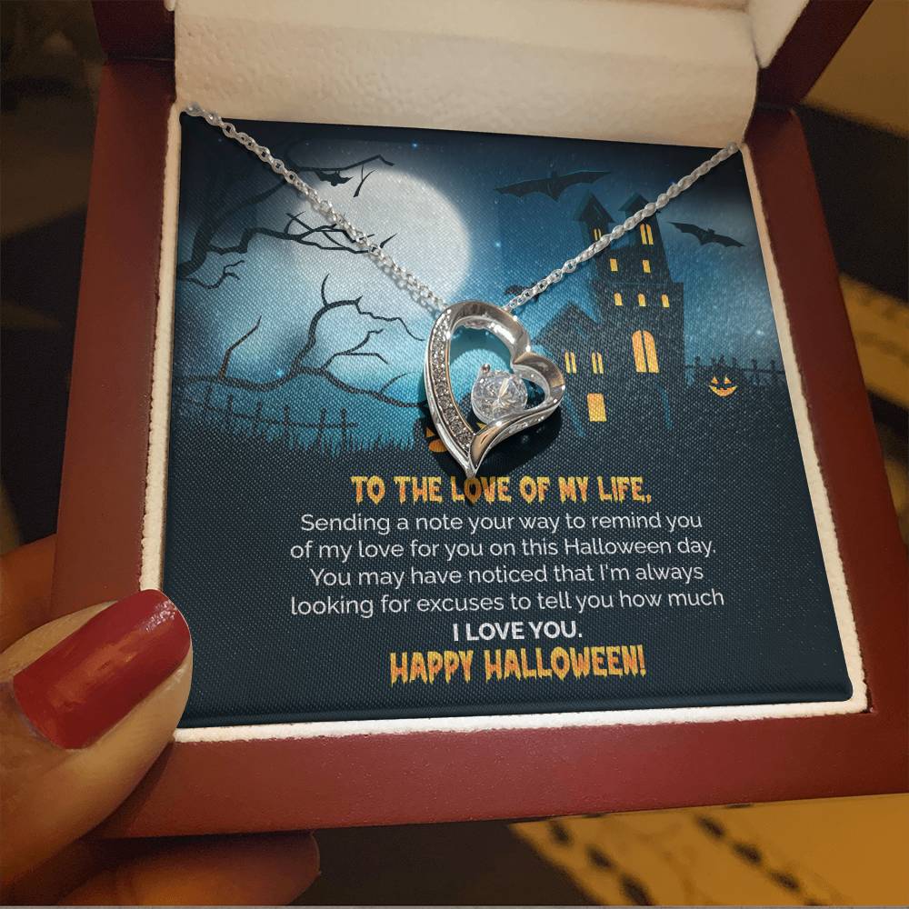 To The Love of My Life | Forever Love Necklace | To My Soulmate | Halloween