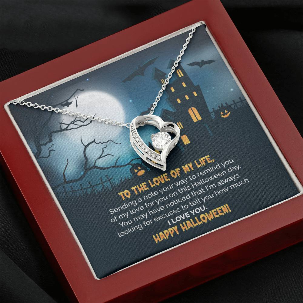 To The Love of My Life | Forever Love Necklace | To My Soulmate | Halloween