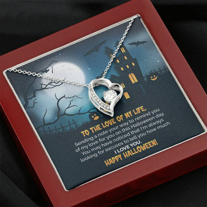 To The Love of My Life | Forever Love Necklace | To My Soulmate | Halloween