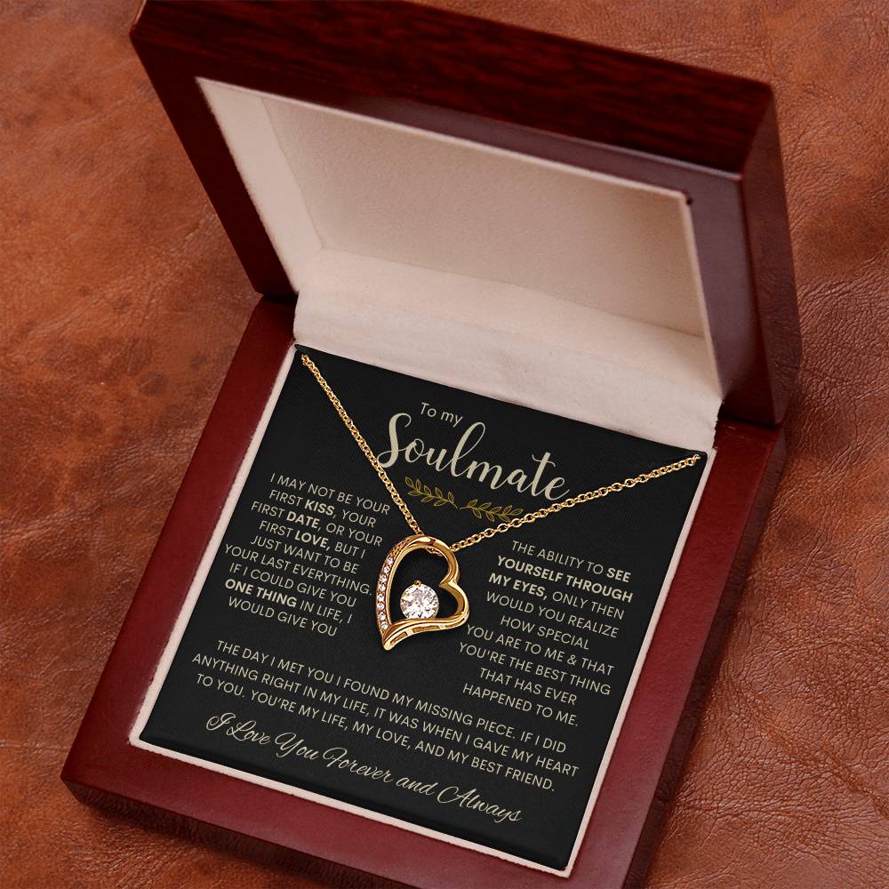 To My Soulmate | Forever Love Necklace