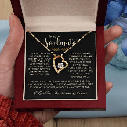 To My Soulmate | Forever Love Necklace