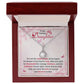 To My Darling Daughter | Eternal Hope Necklace | May Your Path Be Illuminated By Courage