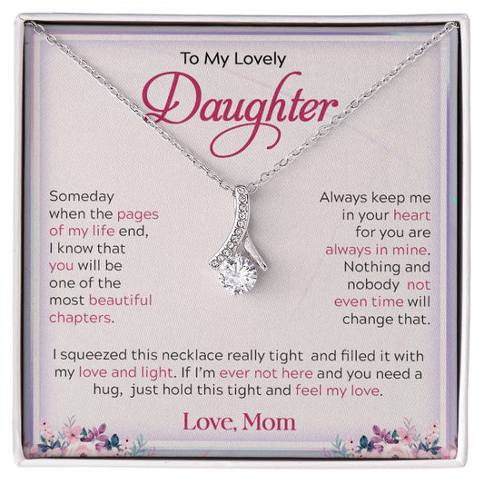 To My Lovely Daughter |  Alluring Beauty necklace