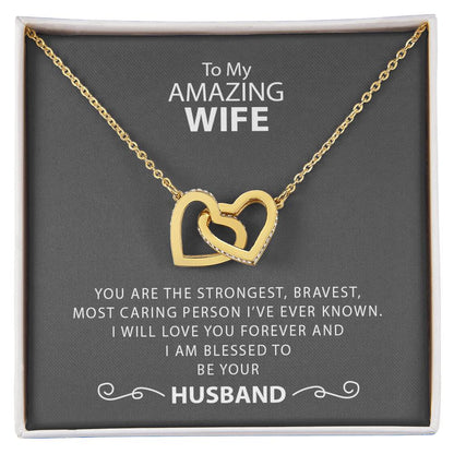 To My Amazing Wife | Forever Love Necklace