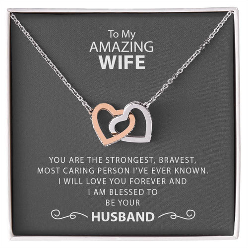 To My Amazing Wife | Forever Love Necklace