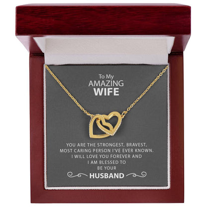 To My Amazing Wife | Forever Love Necklace