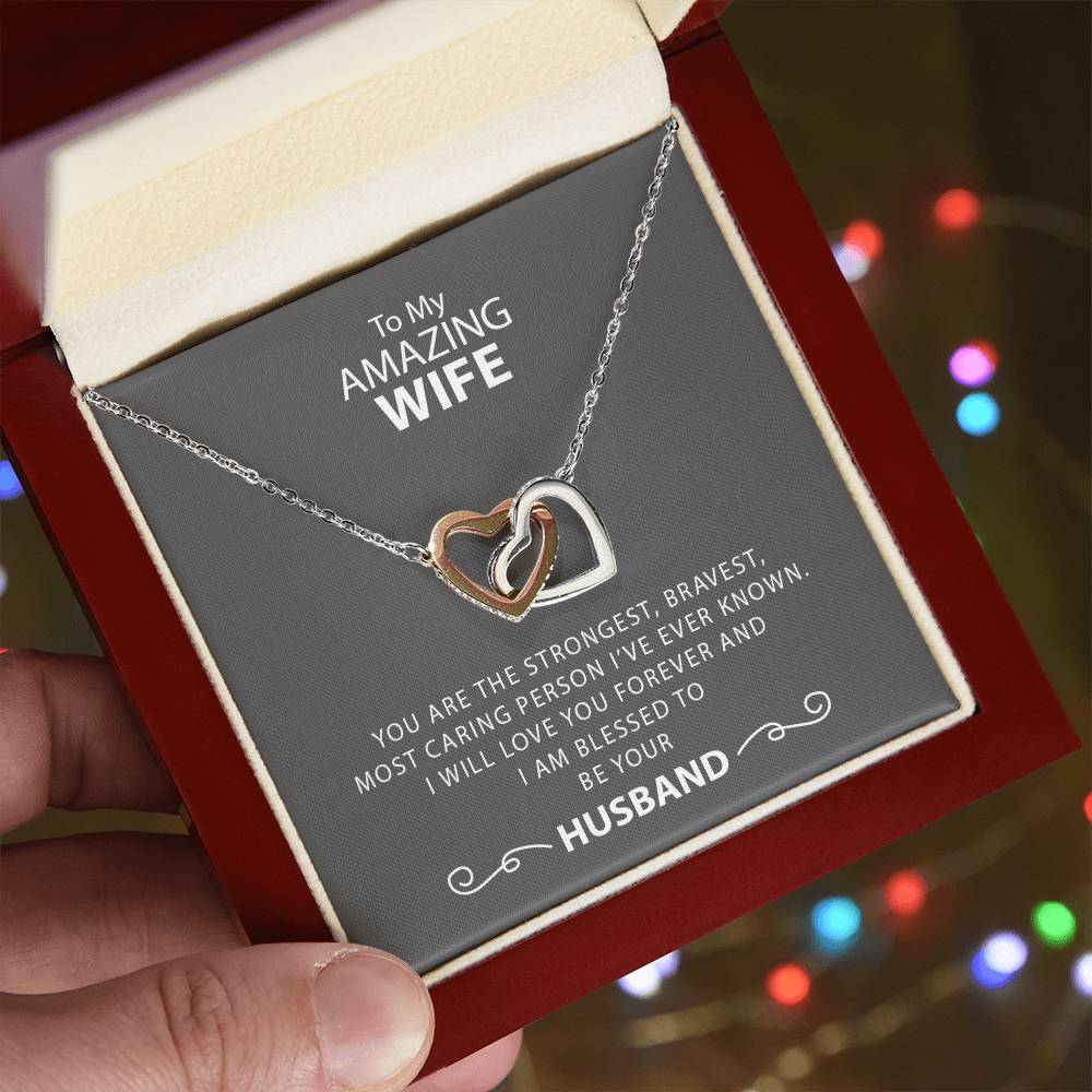 To My Amazing Wife | Forever Love Necklace