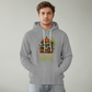 Fear No Evil Halloween Hoodie | Scary Skull Pumpkin Hoodie | Spooky Streetwear Unisex Pullover