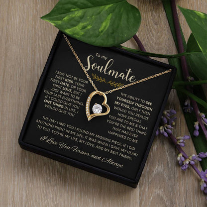 To My Soulmate | Forever Love Necklace