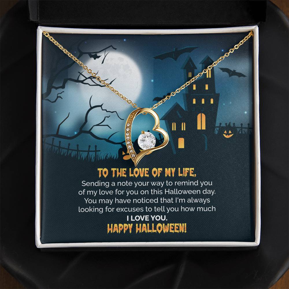 To The Love of My Life | Forever Love Necklace | To My Soulmate | Halloween