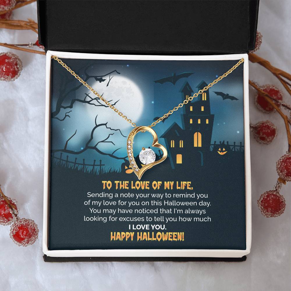 To The Love of My Life | Forever Love Necklace | To My Soulmate | Halloween