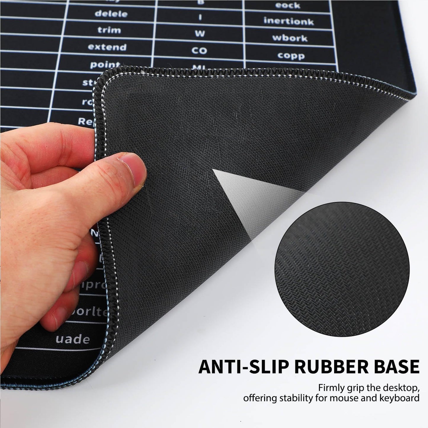 PrecisionMat™ - Anti-Slip Keyboard Pad for Quick Shortcuts