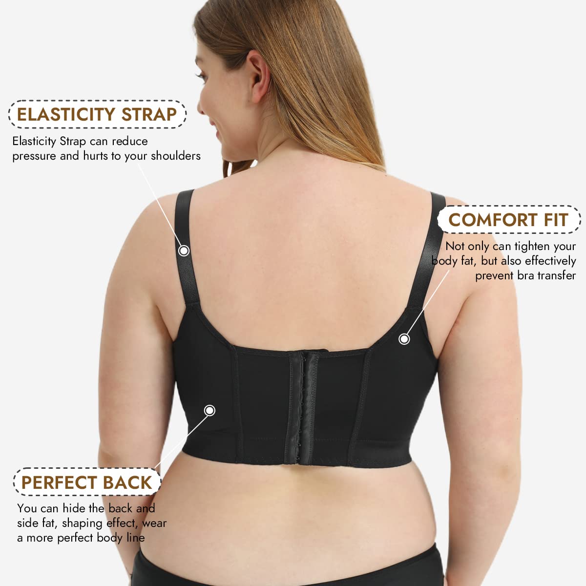 CozyFit™ Smoothing Bra with shapewear incorporated