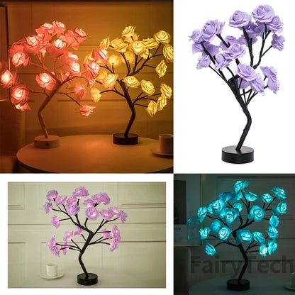 Enchanted Rose Love Lamp