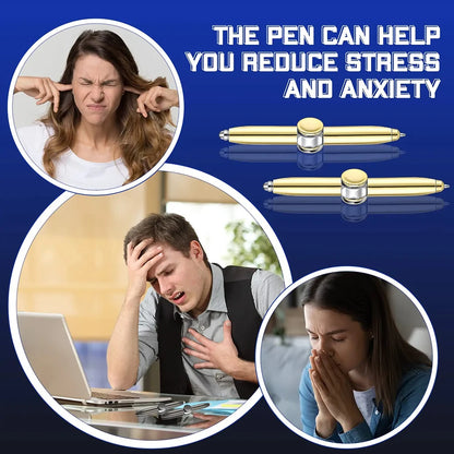 Focus-Flick Spinning Pen