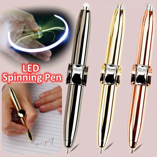 Focus-Flick Spinning Pen